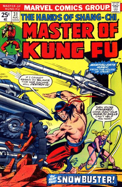 Master of Kung Fu #31 Comic