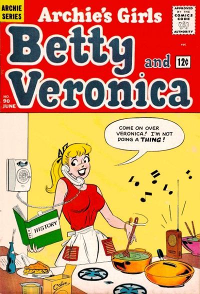 Archie's Girls Betty and Veronica #90 Comic