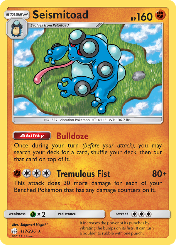 Seismitoad (117/236) - Cosmic Eclipse