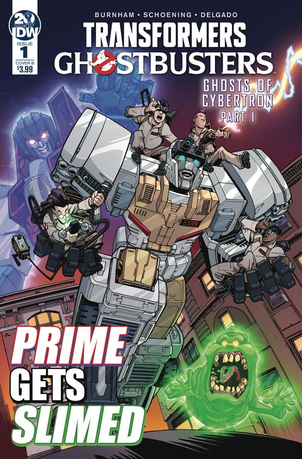 Transformers/Ghostbusters #1 (Cover B Roche)