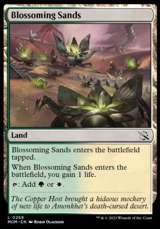 Blossoming Sands (March of the Machine) Trading Card