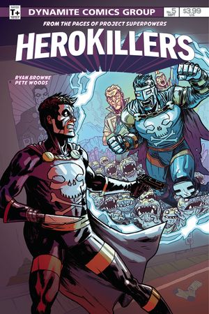 Project Superpowers Hero Killers #5 (Cover B Browne)