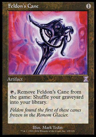 Feldon's Cane (Time Spiral) Trading Card