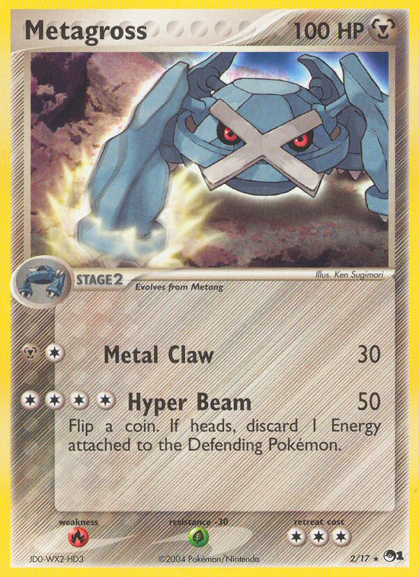 Metagross (2/17) - POP Series 1 Pokémon Card