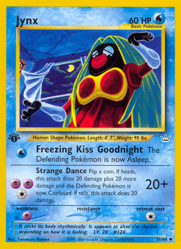 Jynx (31/64) - Neo Revelation Pokémon Card