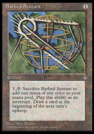 Barbed Sextant (Ice Age) Trading Card