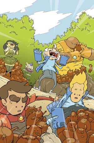 Bravest Warriors #33 (Subscription Fontana Variant)
