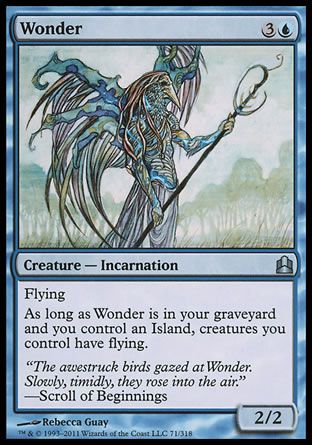 Wonder (MTG Commander) Trading Card