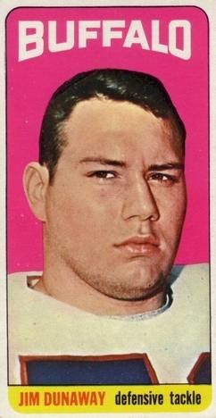 Jim Dunaway 1965 Topps #29 Sports Card