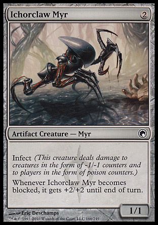 Ichorclaw Myr (Scars of Mirrodin) Trading Card