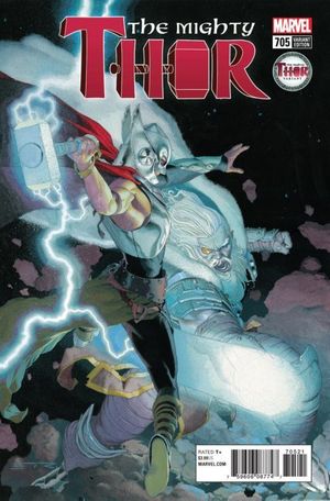 The Mighty Thor #705 (Ribic Mighty Thor Variant Leg)
