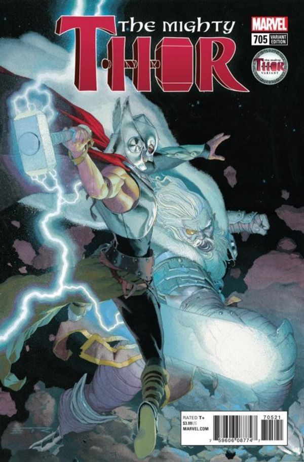 The Mighty Thor #705 (Ribic Mighty Thor Variant Leg)