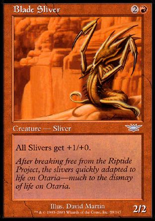 Blade Sliver (Legions) Trading Card