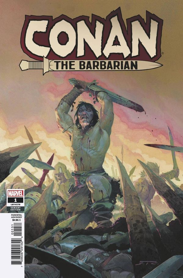 Conan The Barbarian #1 (Ribic Teaser Variant)