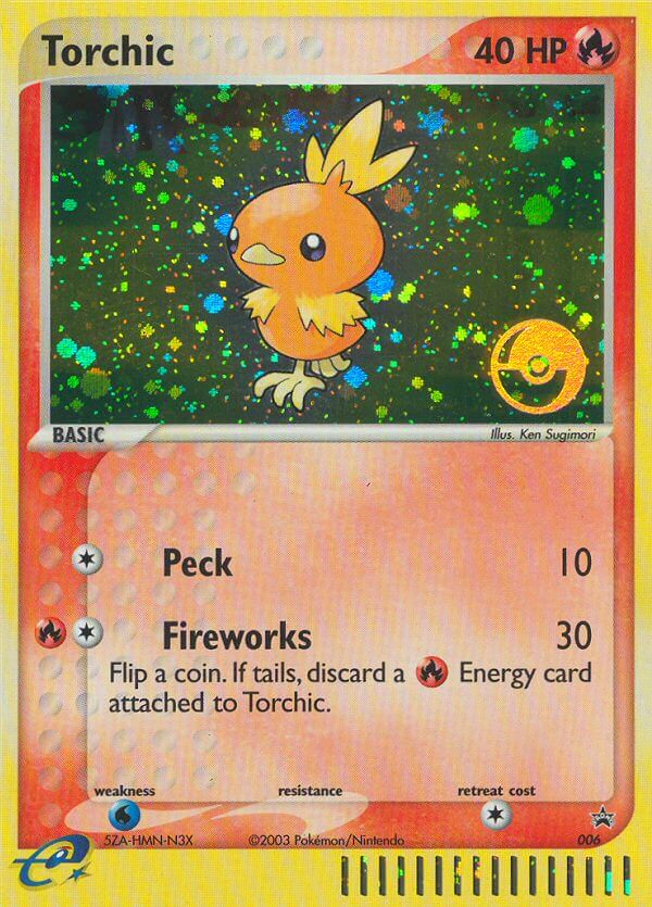 Torchic (6/40) - Nintendo Black Star Promos Pokémon Card