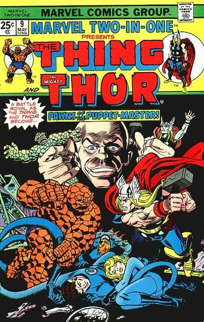 Marvel Two-In-One #9 Comic