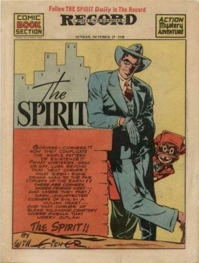 Spirit Section #10/18/1942 Comic