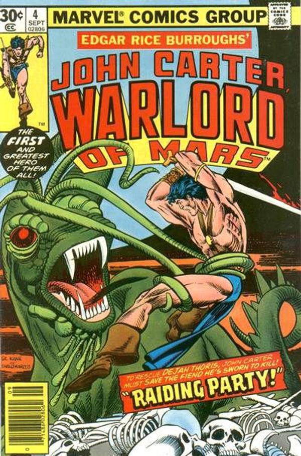John Carter Warlord of Mars #4