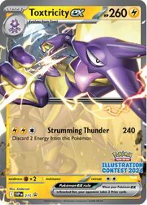 Toxtricity Ex (215/165) - Scarlet & Violet Black Star Promos
