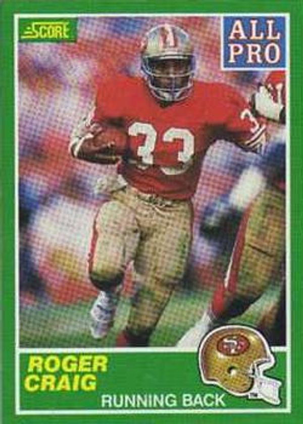 Roger Craig 1989 Score #297