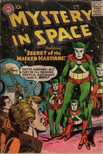 Mystery in Space #37 Comic
