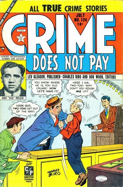 Crime Does Not Pay #124 Comic