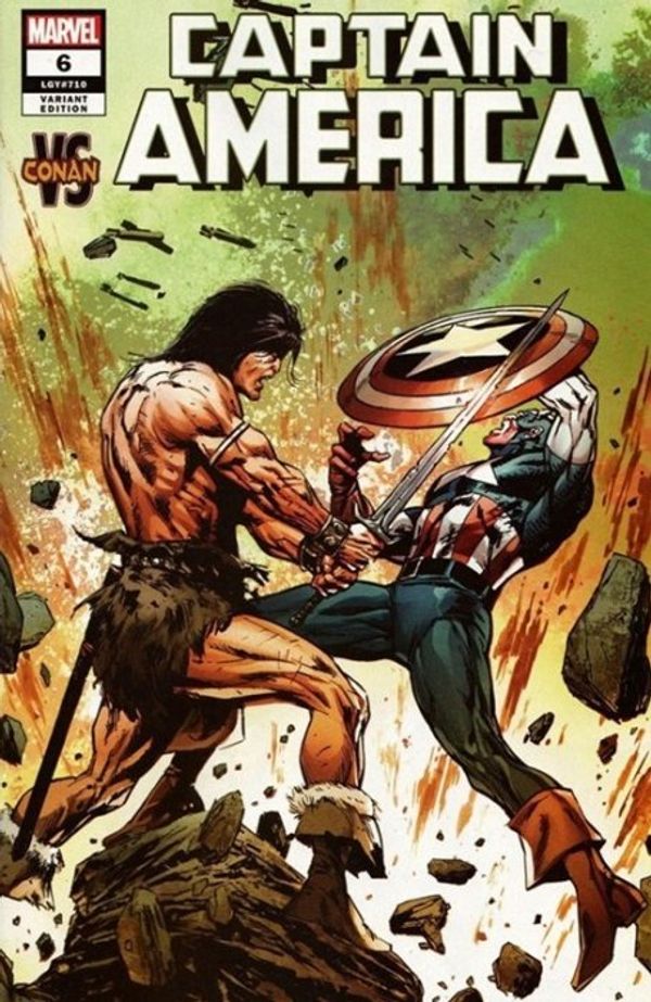 Captain America #6 (Conan Vs Marvel Variant)