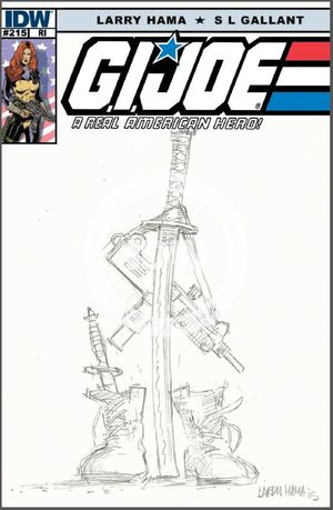 G.I. Joe: A Real American Hero #215 (10 Copy Cover)