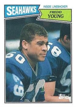 Fredd Young 1987 Topps #181 Sports Card