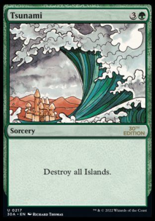 Tsunami (Magic 30th Anniversary Edition) Trading Card