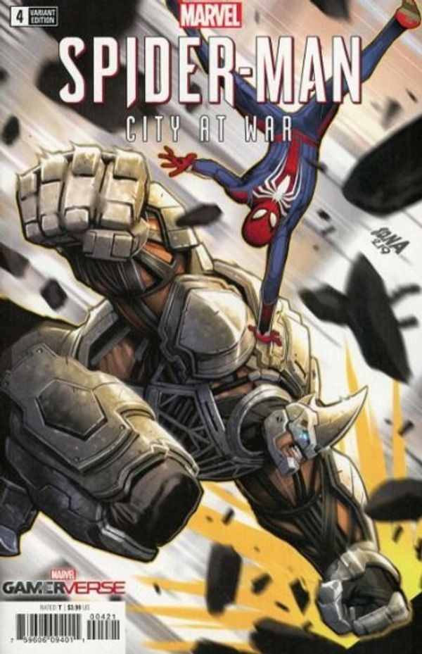 Spider-man City At War #4 (Nakayama Variant)