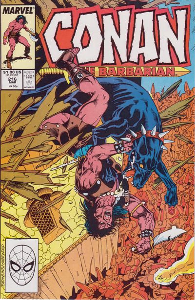 Conan the Barbarian #216 Comic