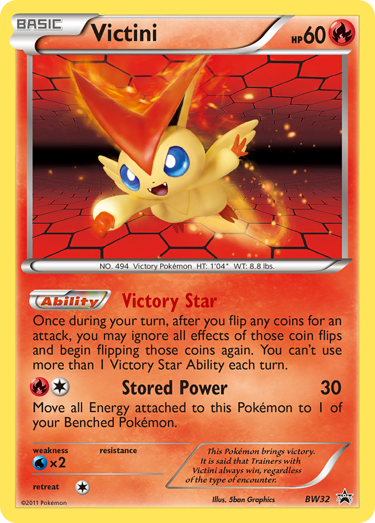 Victini (BW32) - BW Black Star Promos Pokémon Card