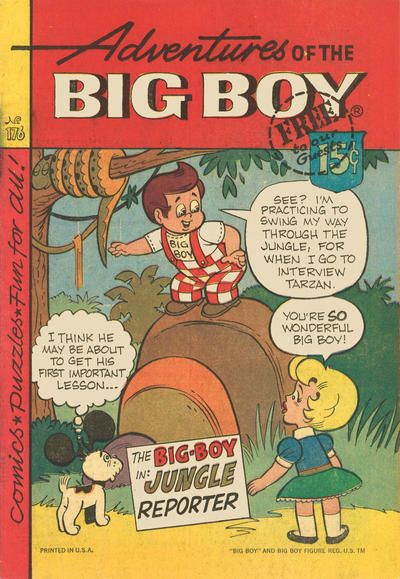 Adventures of Big Boy #176 Comic