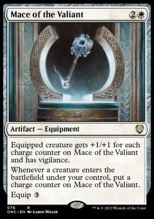 Mace of the Valiant (Phyrexia: All Will Be One Commander Decks)