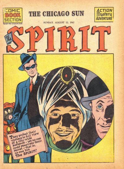 Spirit Section #8/12/1945 Comic