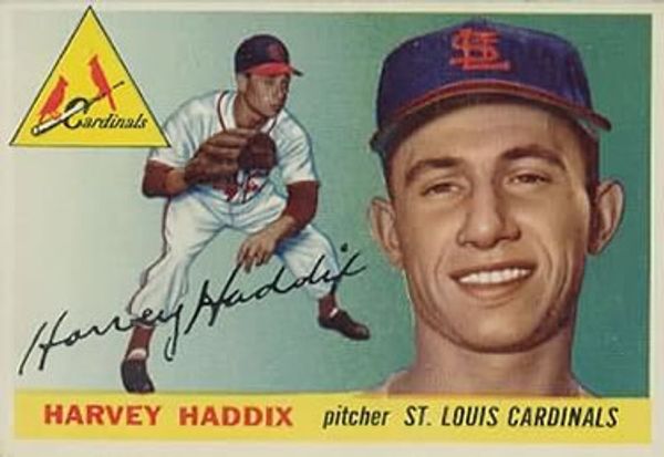Harvey Haddix 1955 Topps #43