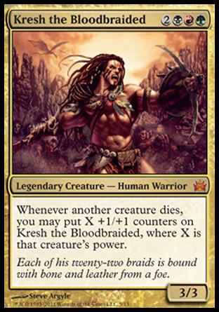 Kresh the Bloodbraided (From the Vault : Legends) Trading Card