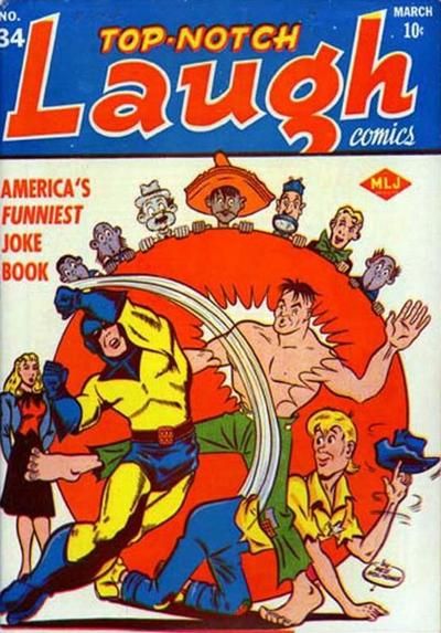 Top-Notch Laugh Comics #34 Comic