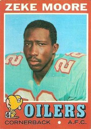 Zeke Moore 1971 Topps #43