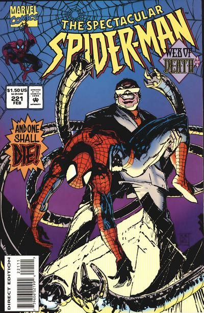 Spectacular Spider-Man #221 Comic