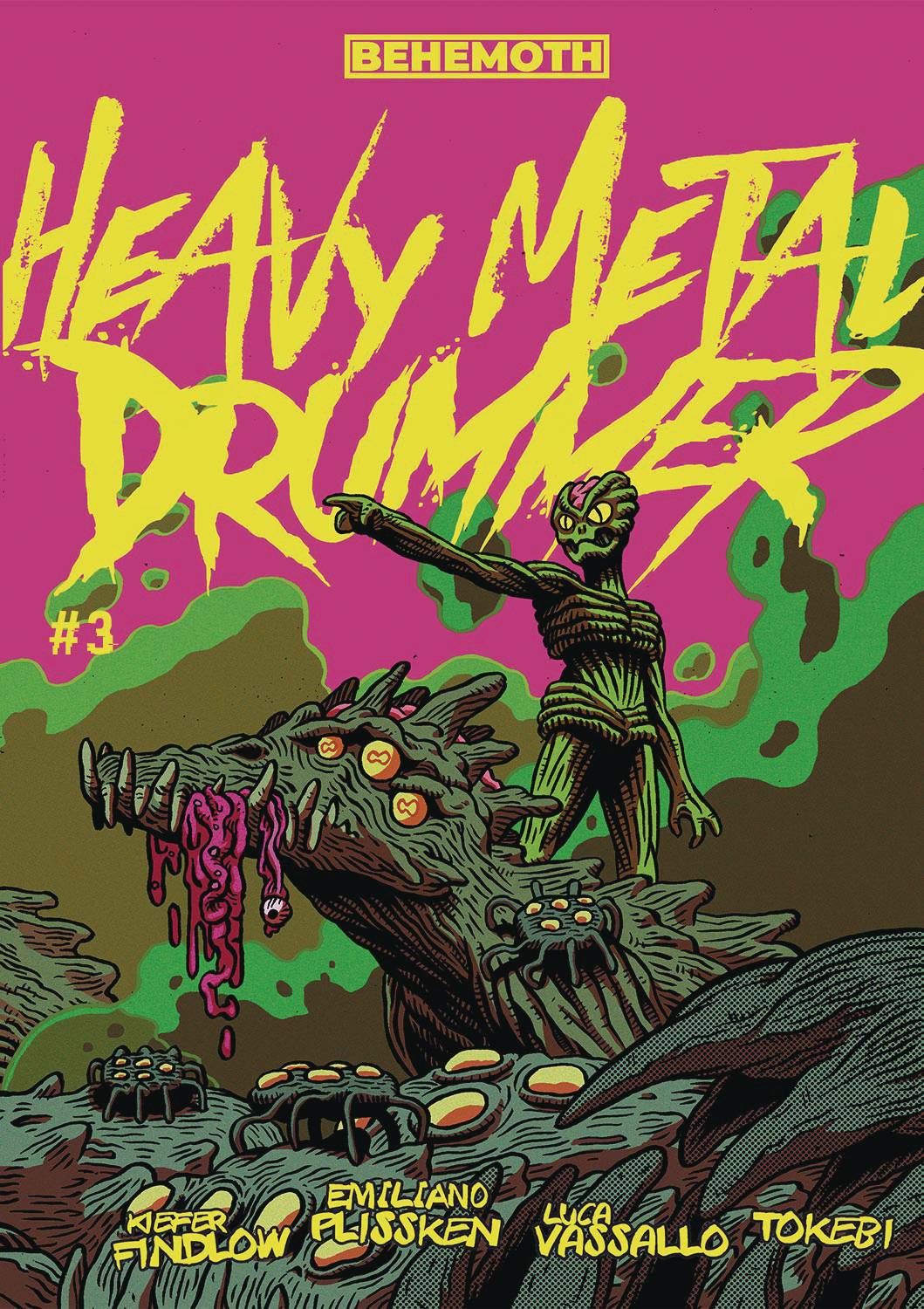 Heavy Metal Drummer #3 Comic