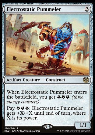 Electrostatic Pummeler (Kaladesh) Trading Card