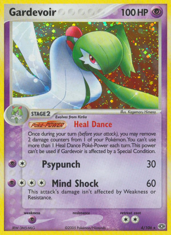 Gardevoir (4/106) - Emerald Pokémon Card