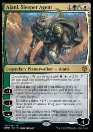 Ajani, Sleeper Agent (Dominaria United) Trading Card