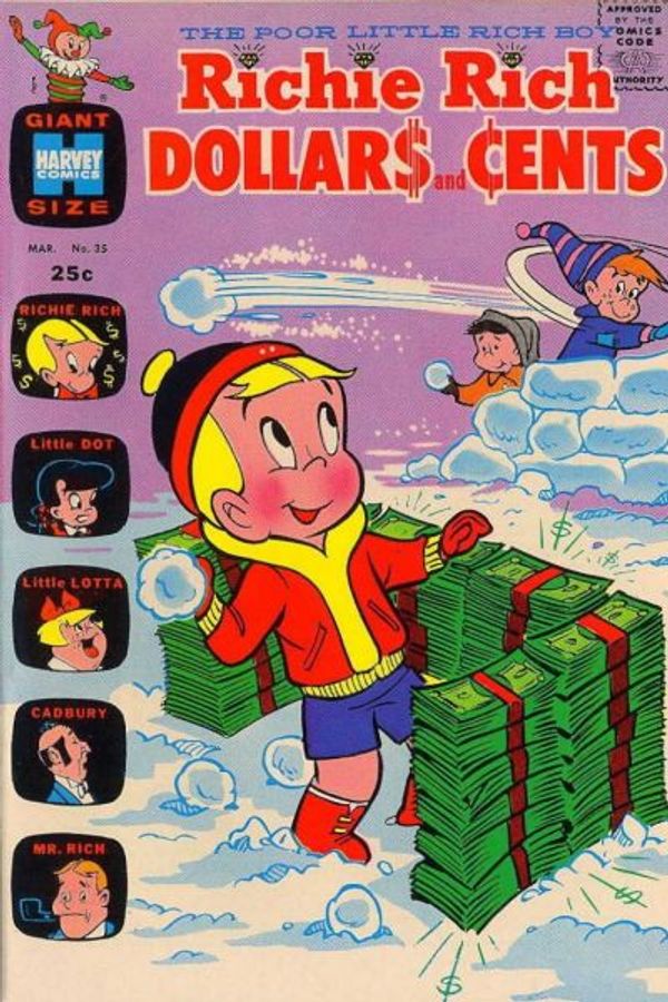 Richie Rich Dollars and Cents #35
