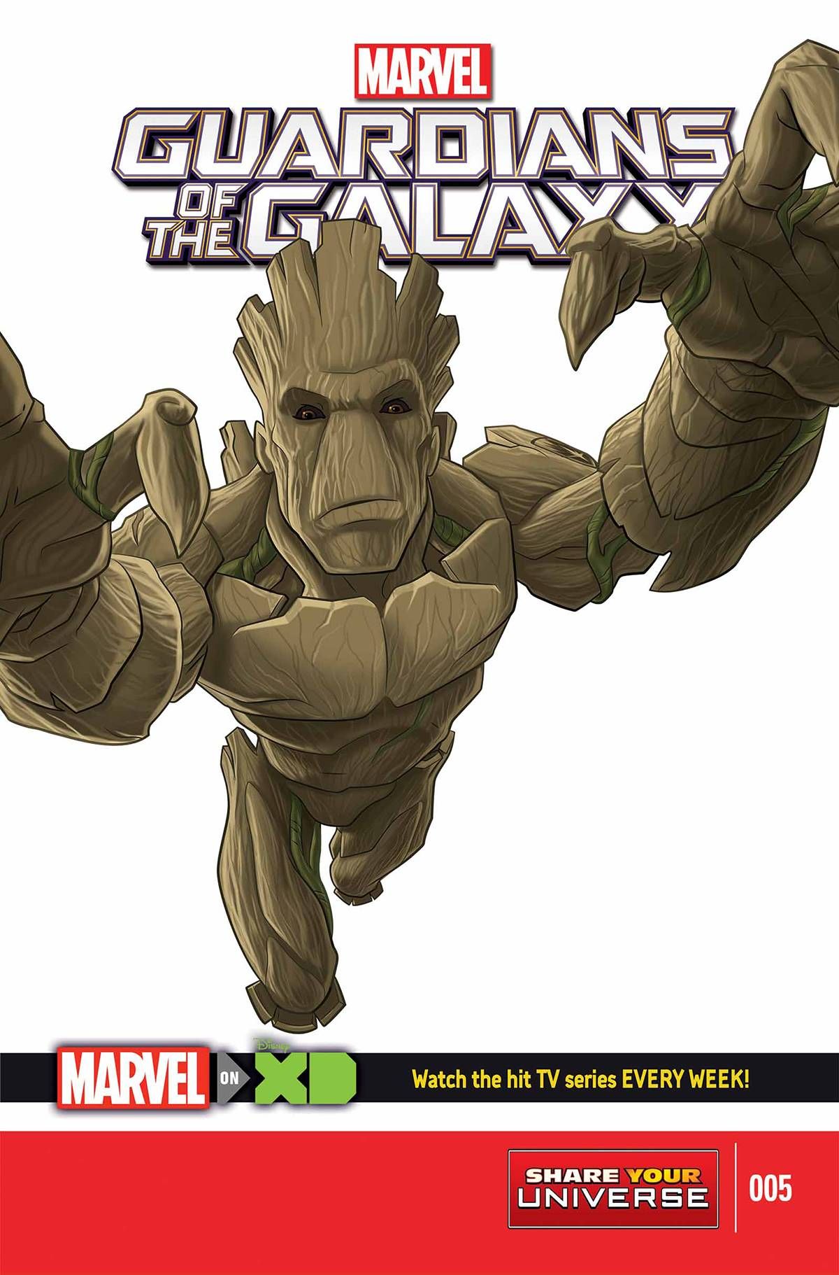 Marvel Universe Guardians Of Galaxy #5 Comic