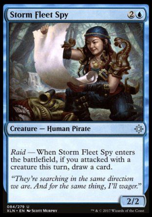 Storm Fleet Spy (Ixalan) Trading Card