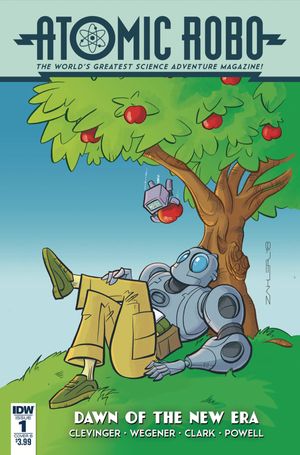 Atomic Robo & Dawn Of New Era #1 (Cover B Zahler)