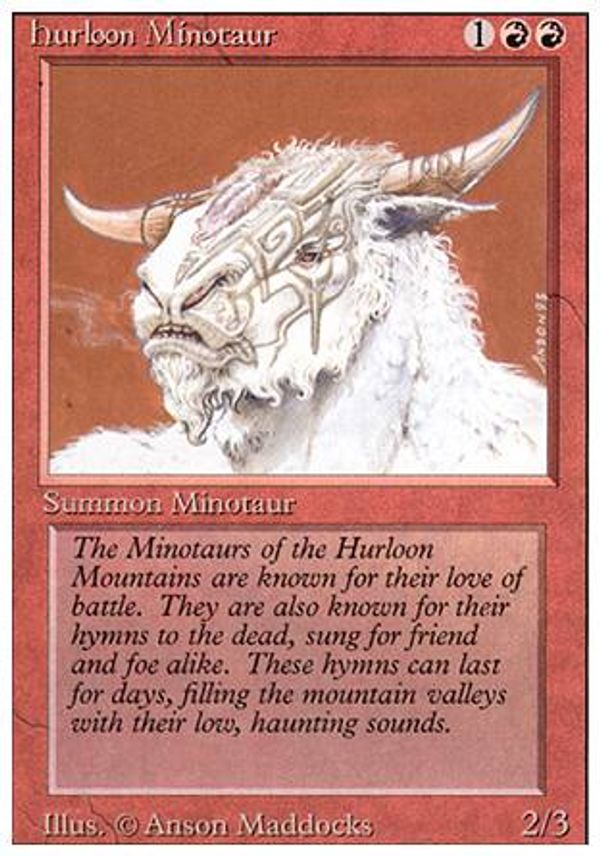 Hurloon Minotaur (Revised Edition)